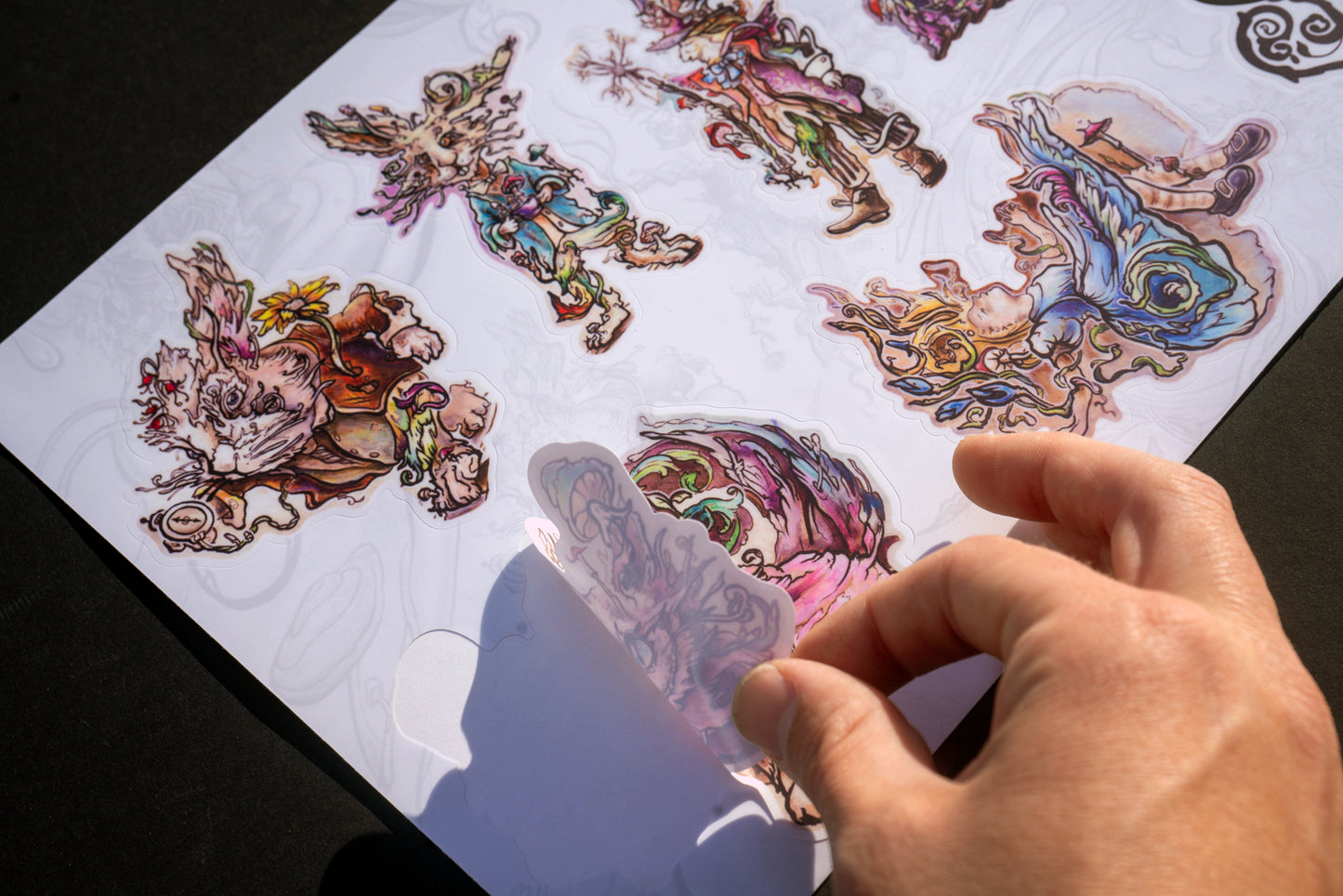 Alice in Wonderland Sticker Sheets