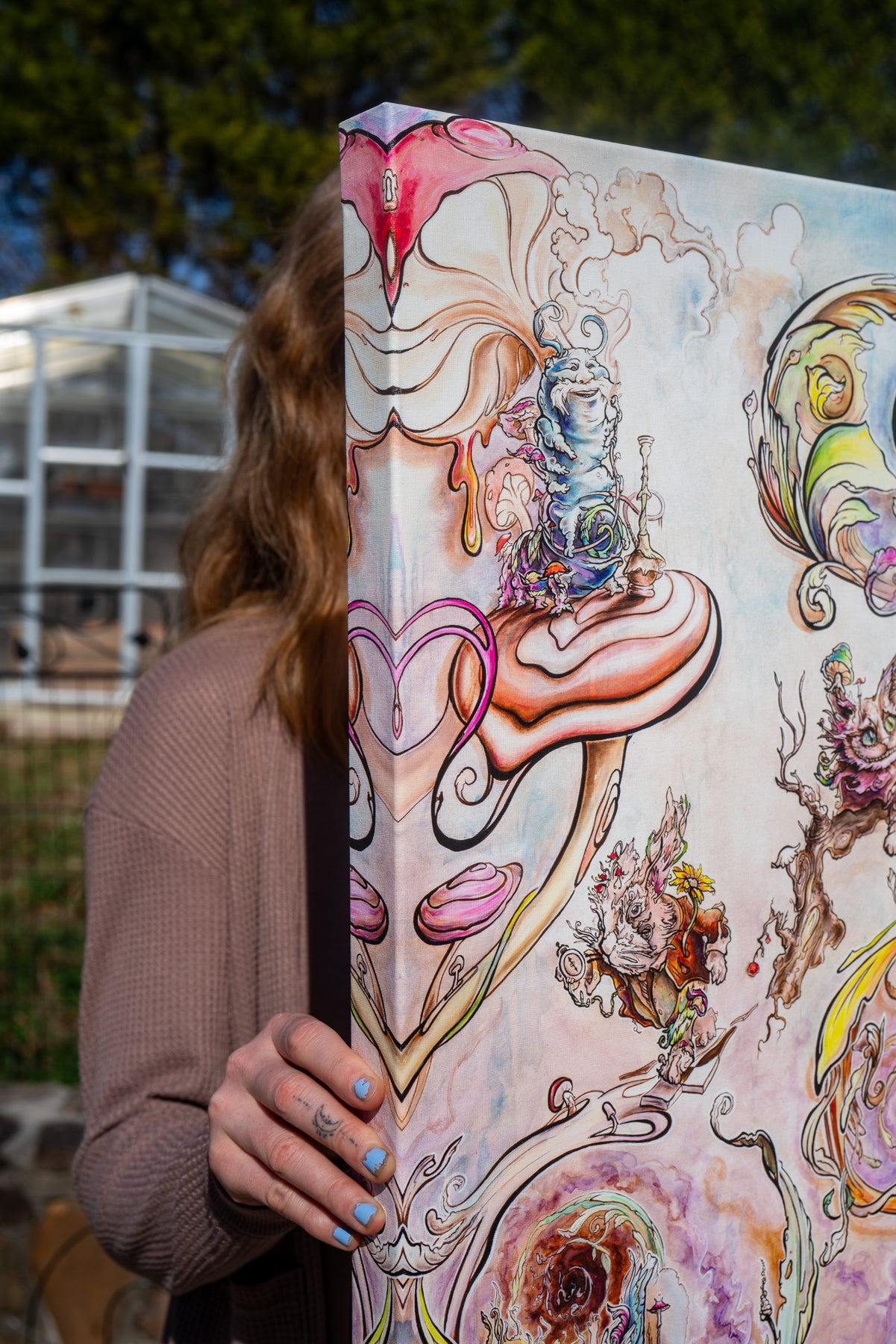 Alice in Wonderland Canvas Print