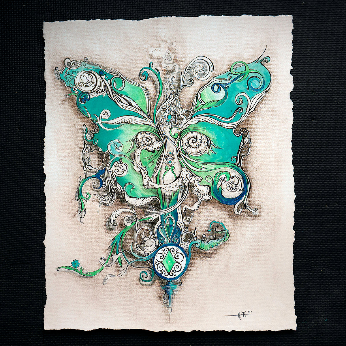 Ace of Diamonds Prints (Embellished)