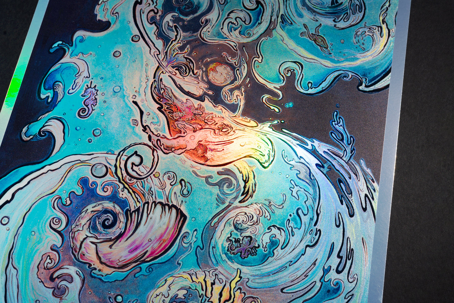 Moontide Holographic Prints