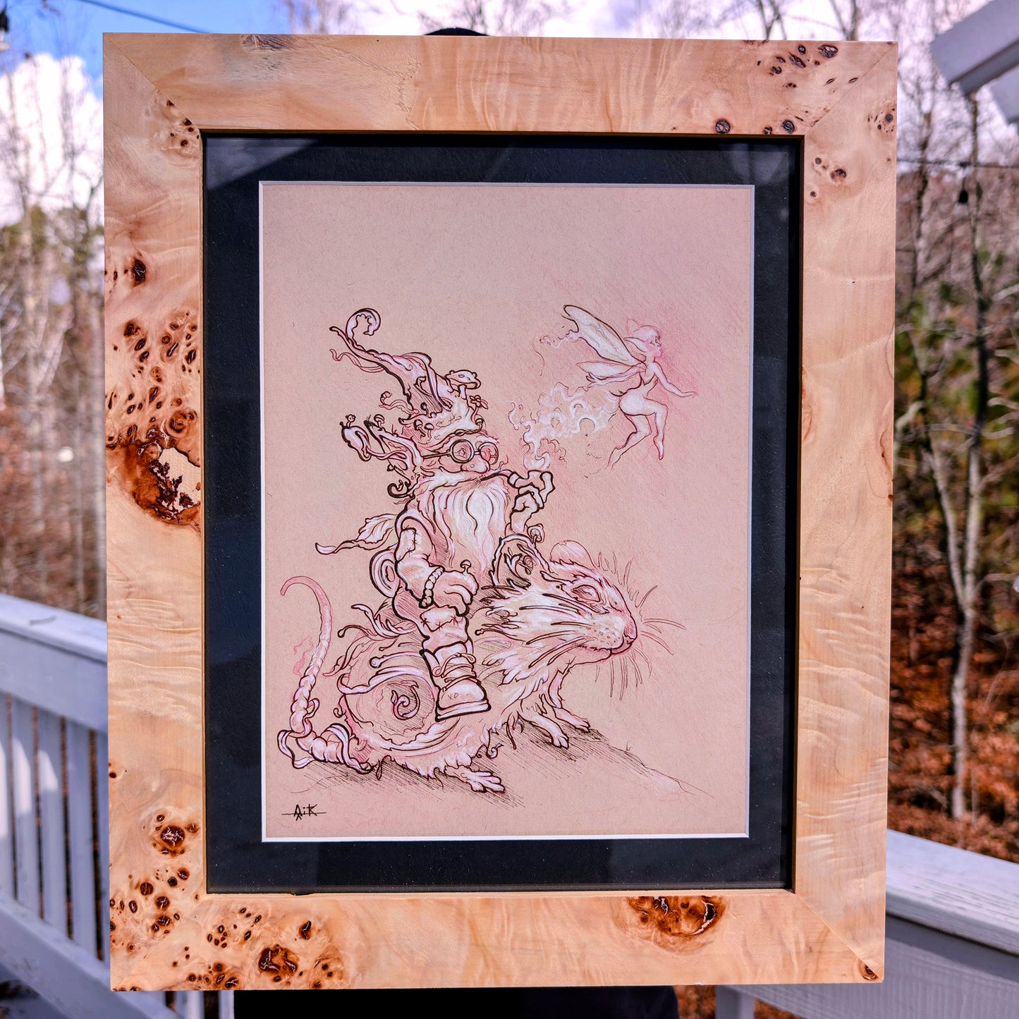 Thorin Faeborn (Preliminary Drawing)