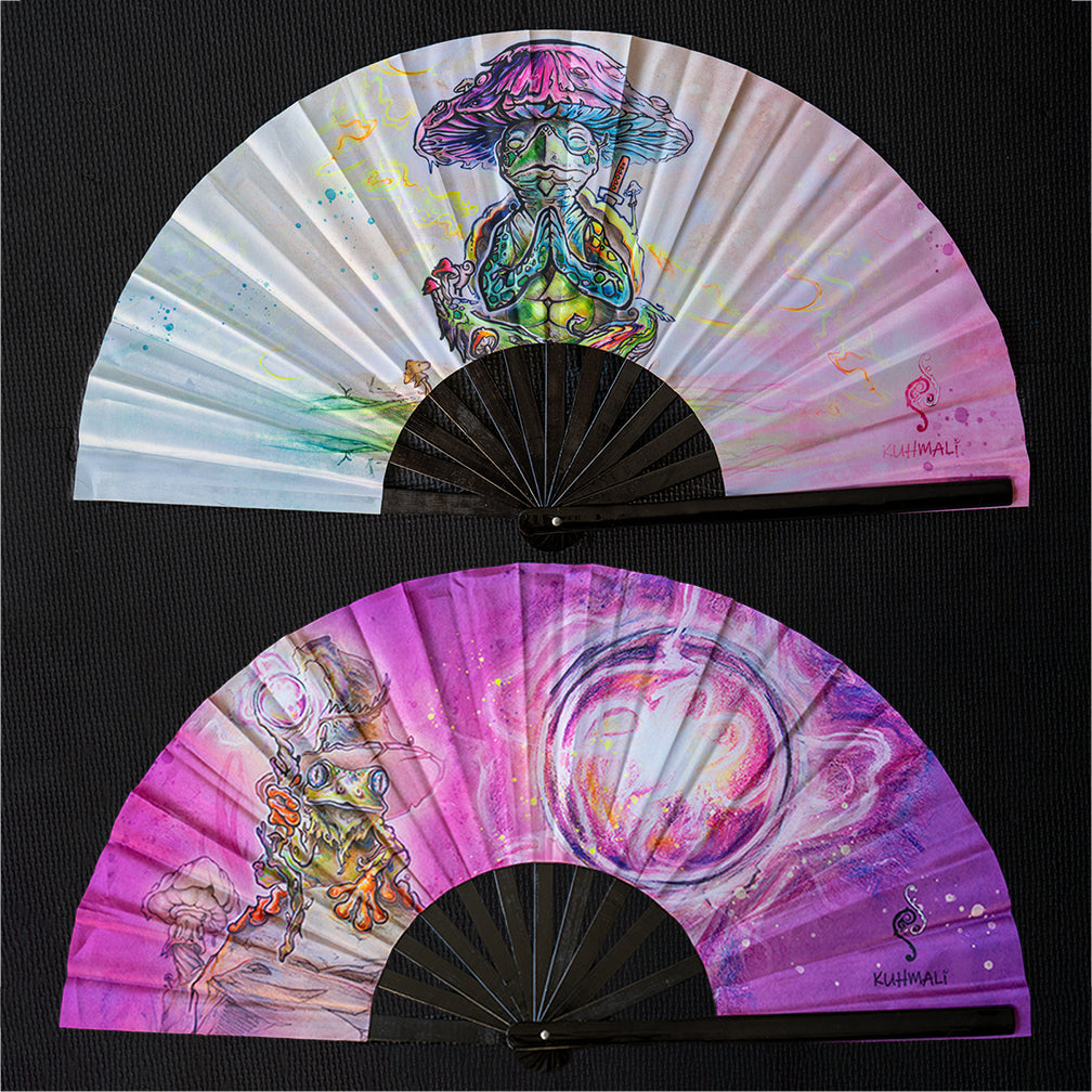 Hand Fans (UV Reactive)