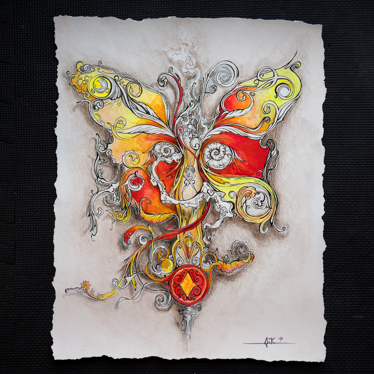 Ace of Diamonds Prints (Embellished)