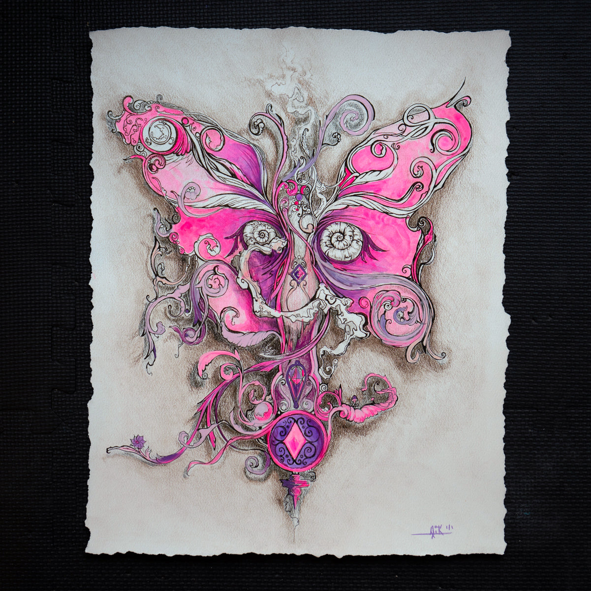 Ace of Diamonds Prints (Embellished)