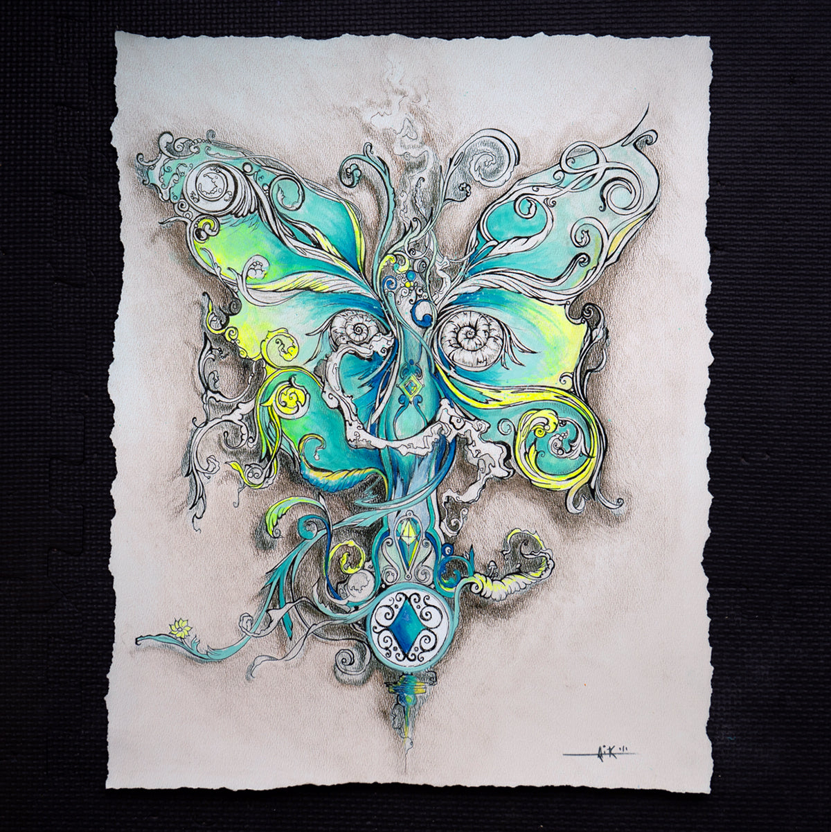 Ace of Diamonds Prints (Embellished)