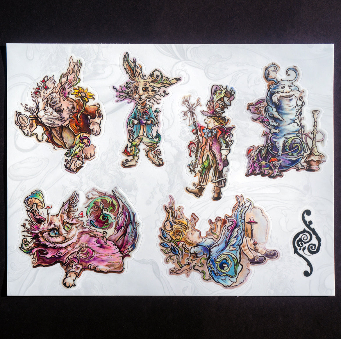 Alice in Wonderland Sticker Sheets