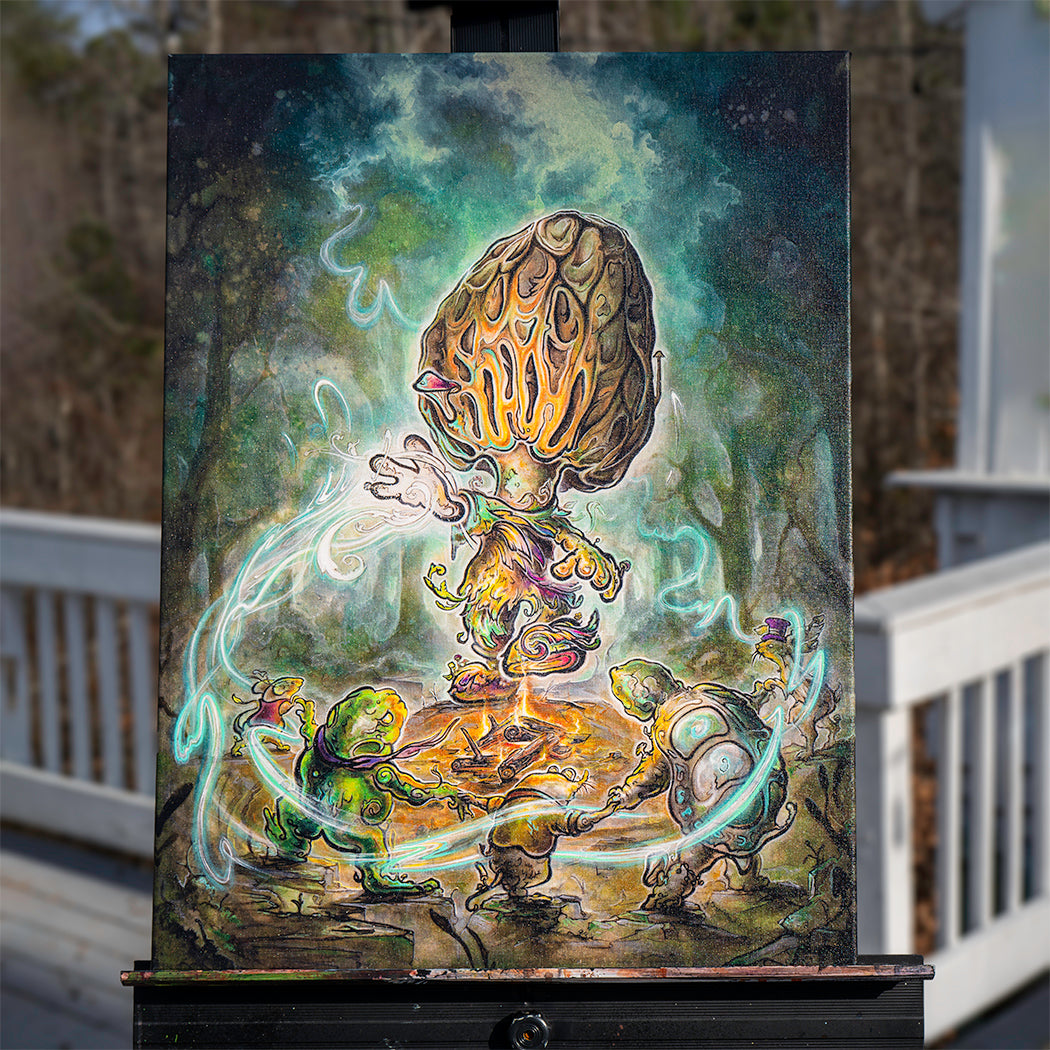 The Storyteller Canvas Prints