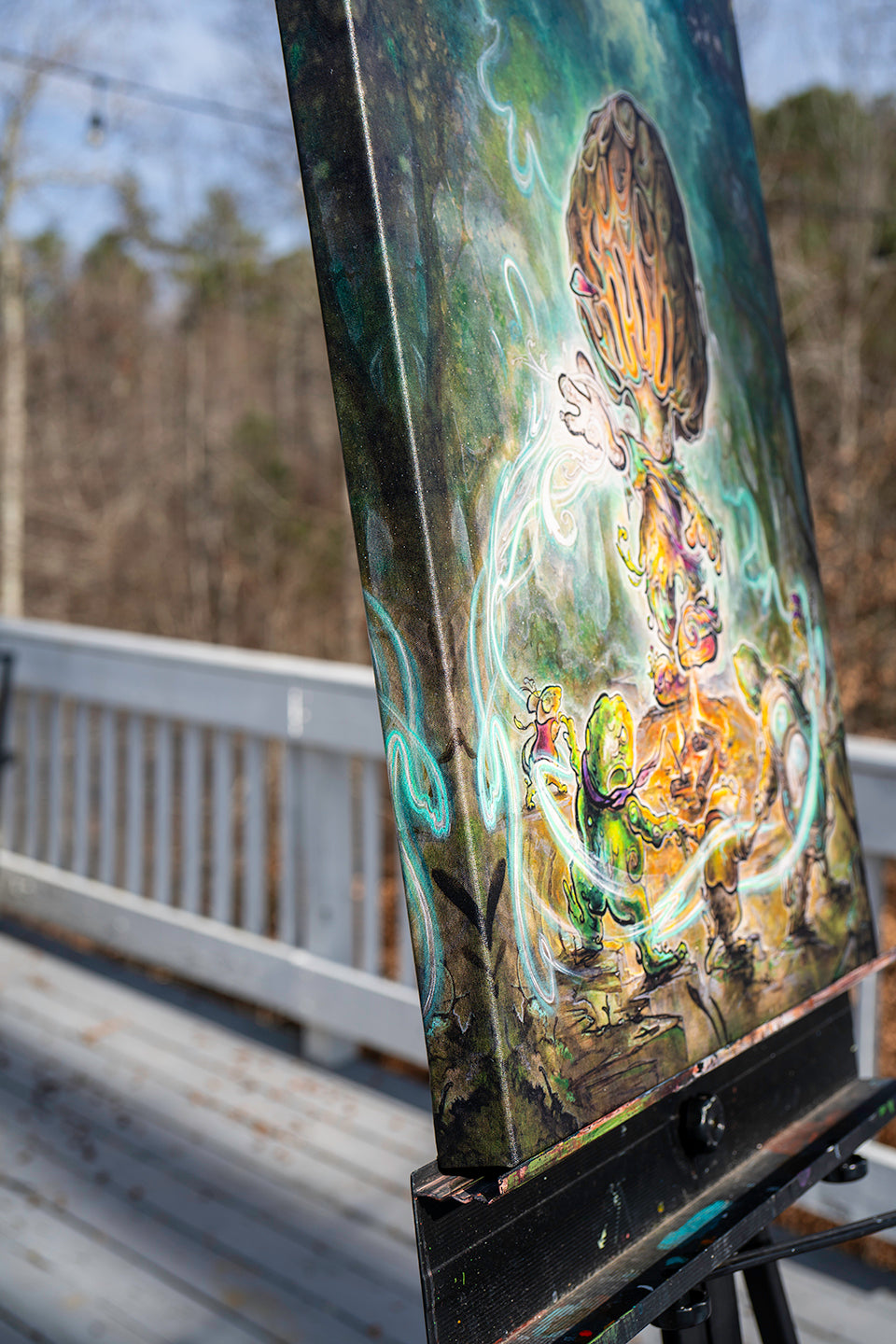 The Storyteller Canvas Prints