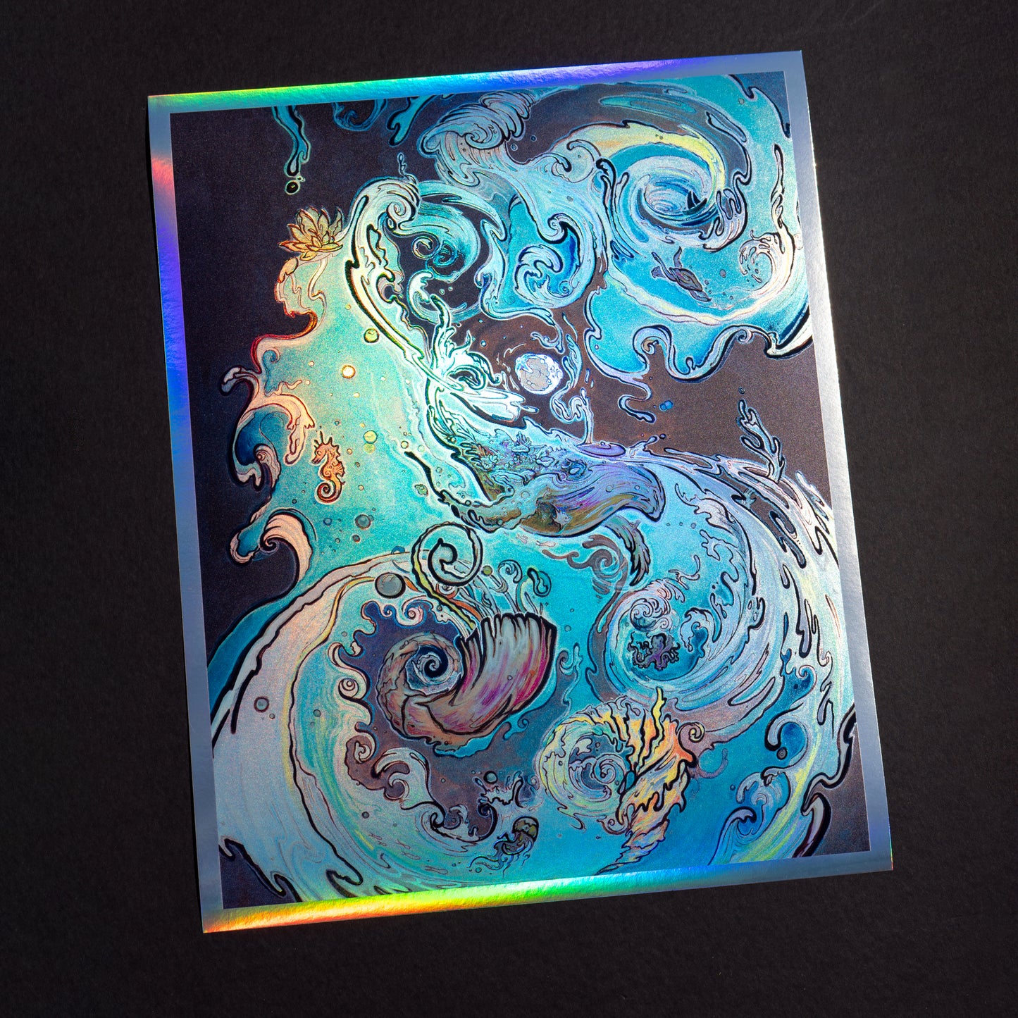 Moontide Holographic Prints