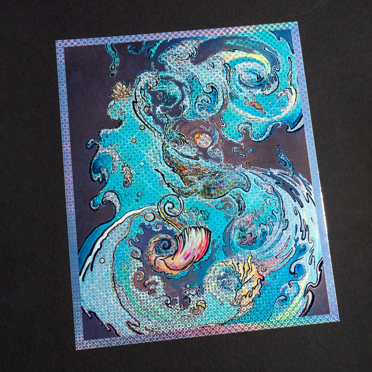 Moontide Holographic Prints