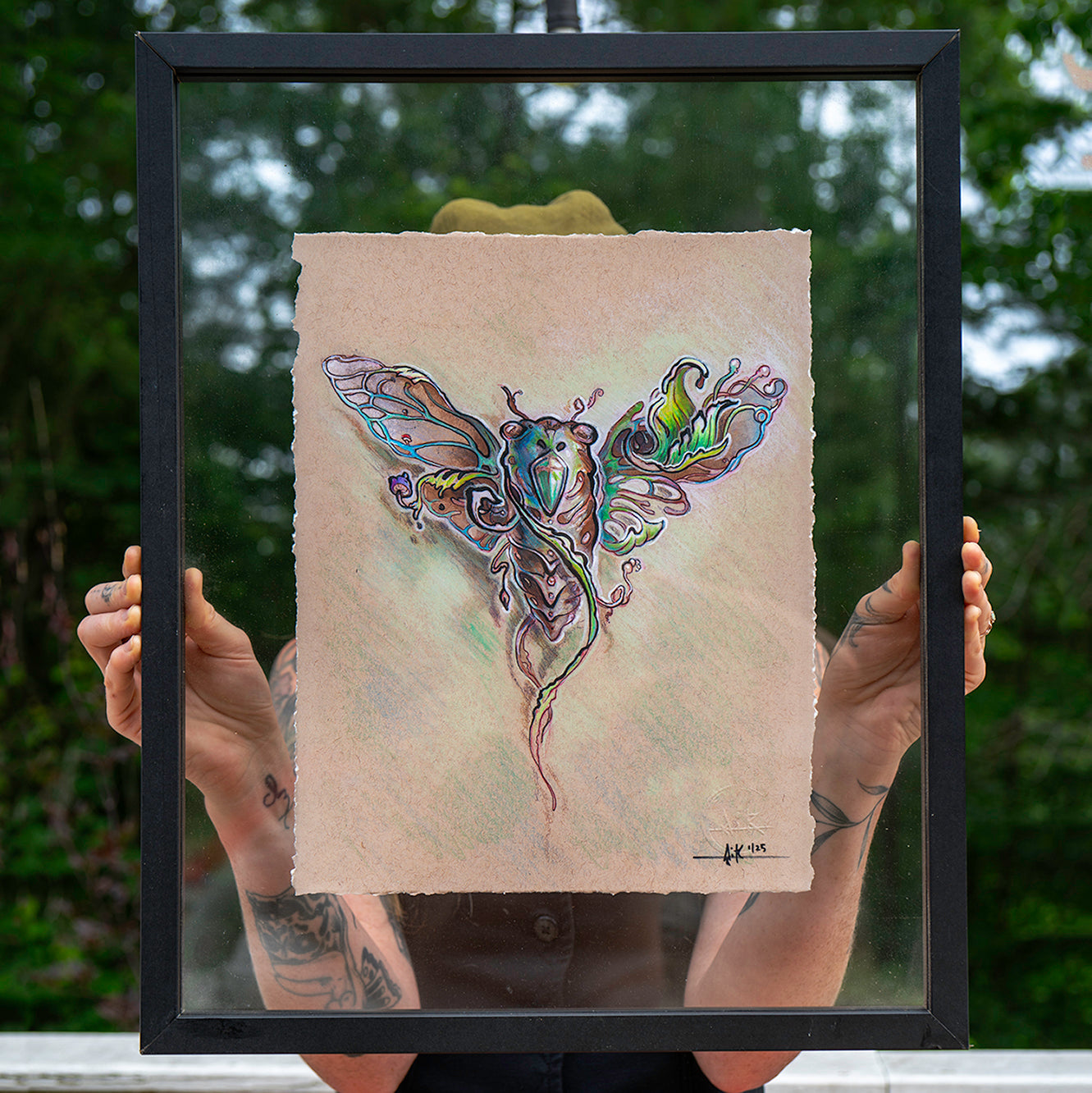 Jade Cicada Prints
