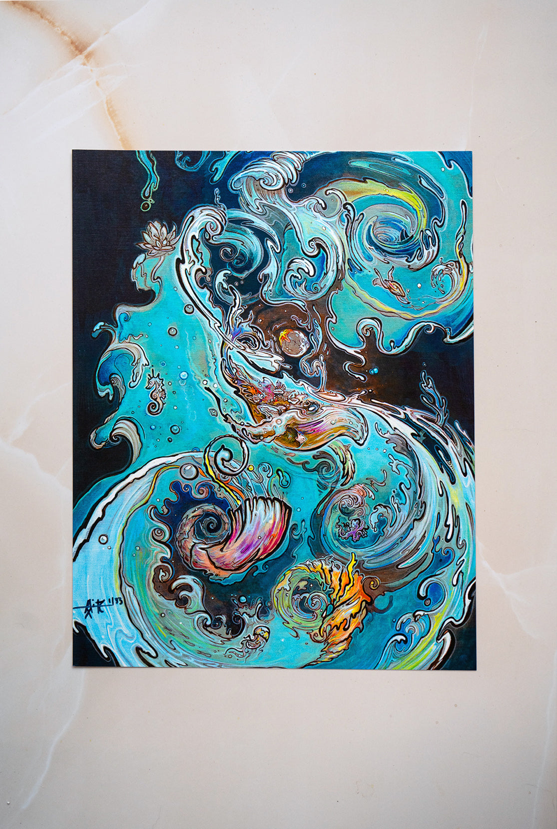Moontide Pearl Prints