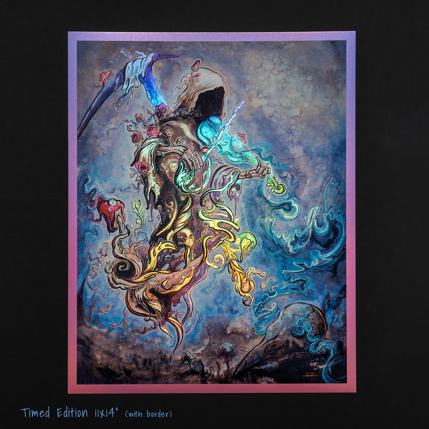 The Shadow Holographic Foil Prints