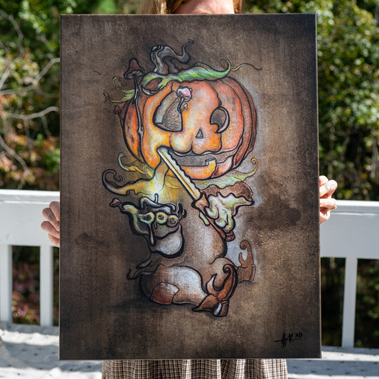 Grin Canvas Prints