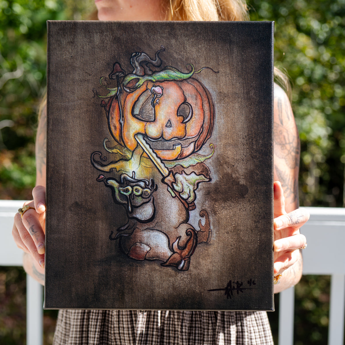 Grin Canvas Prints