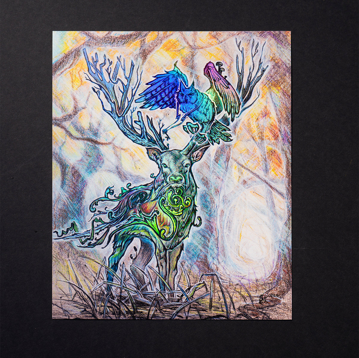 Hartwood Holographic Print
