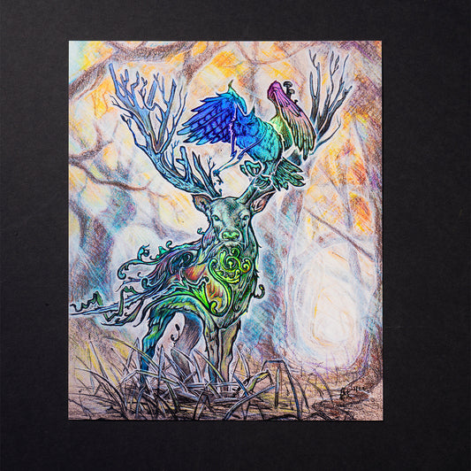 Hartwood Holographic Print