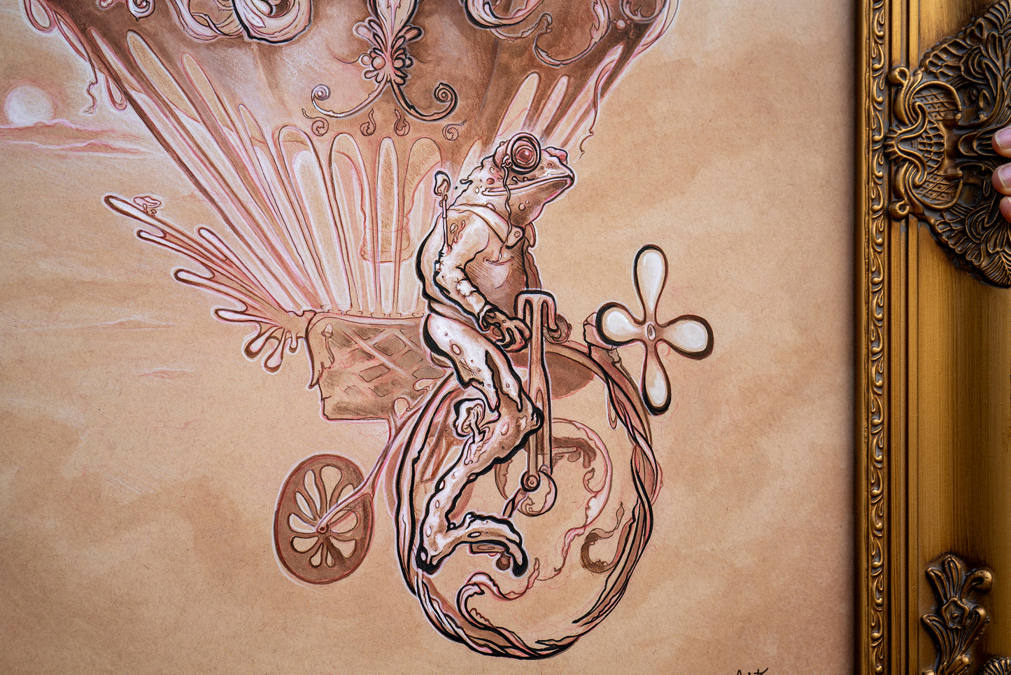 Bert's Day Off From Work At the Local Paper Company When He Found Himself Dozing Off Behind the Wheel On the Way Home and Awoke In a Dream Where His Bicycle Transformed Into a Hot Air Balloon Powered Tricycle