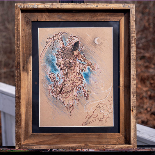 Death (Preliminary Drawing) Waffle