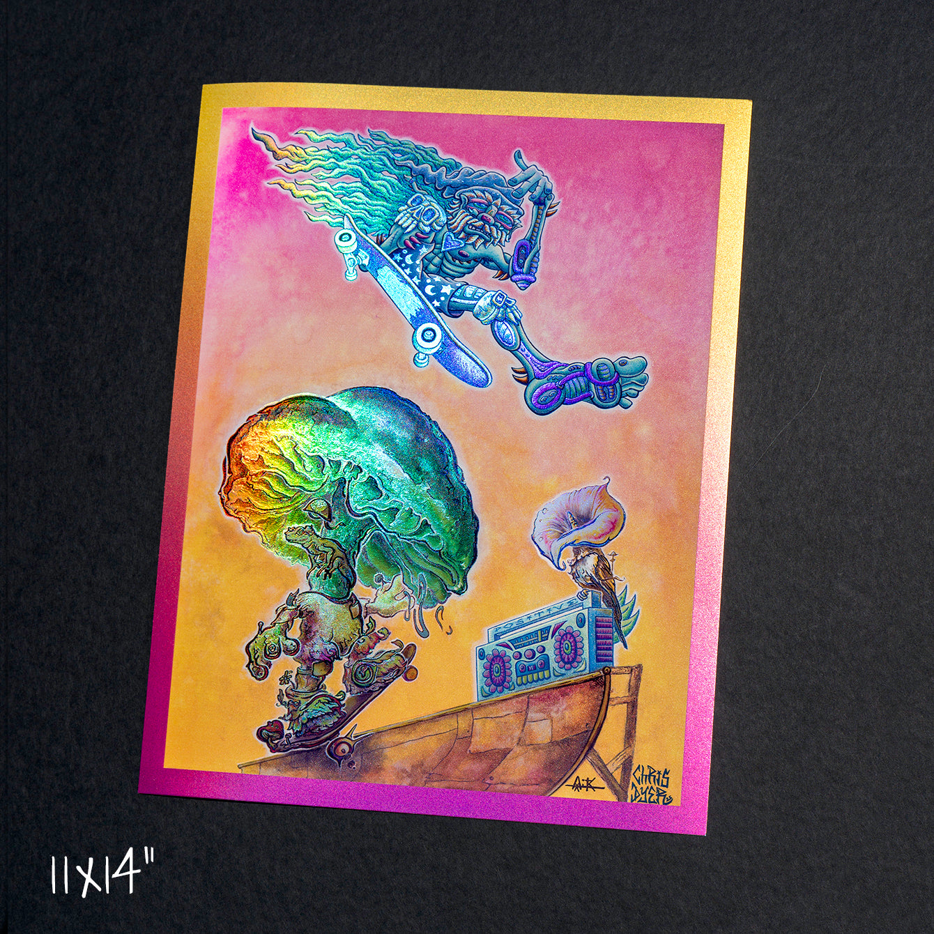 Sergeant Echo & the Shredding Sorcerer Prints