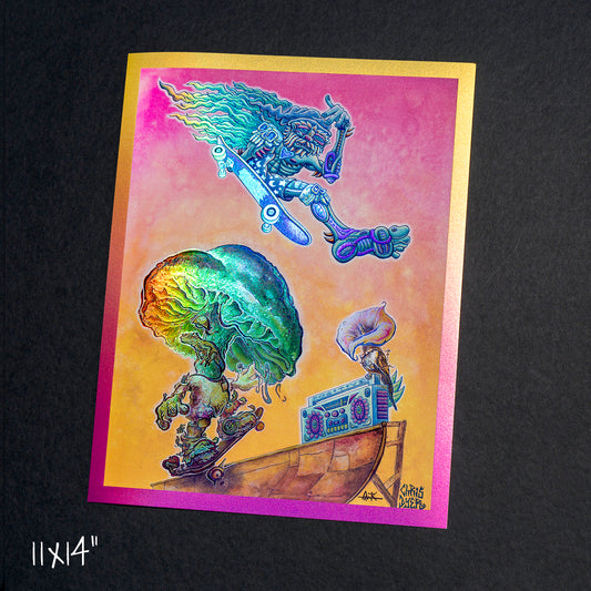 Sergeant Echo & the Shredding Sorcerer Prints