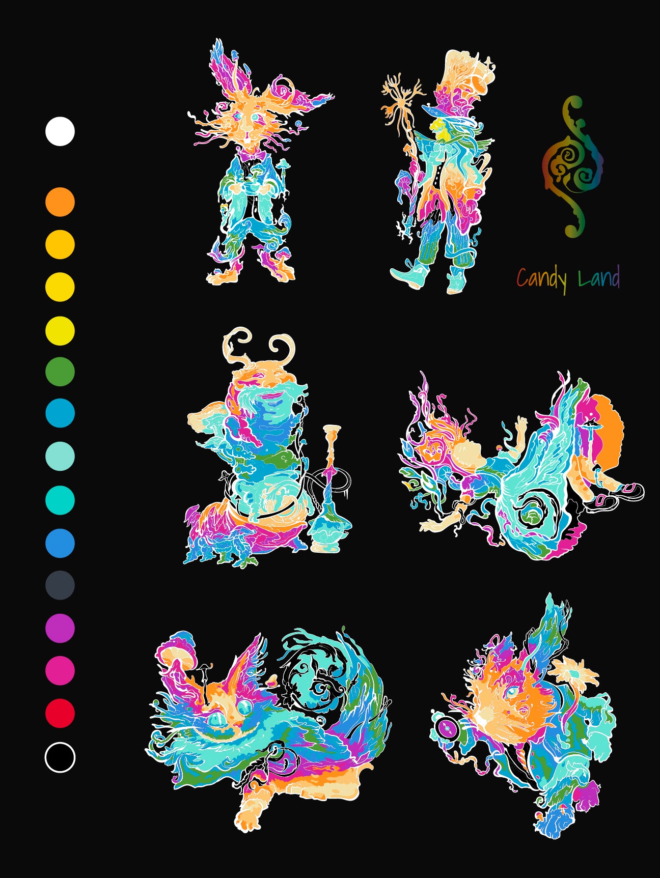 Candy Land (AiW) Timed Edition Pins