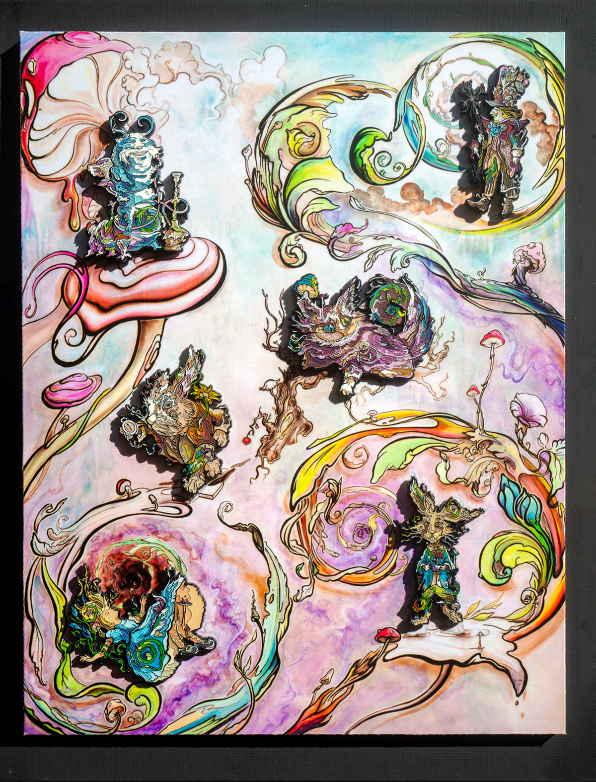 Alice in Wonderland Pin Boards